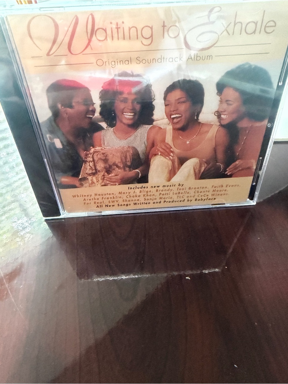 Waiting to Exhale Original Soundtrack CD - Beige & Brown Cover